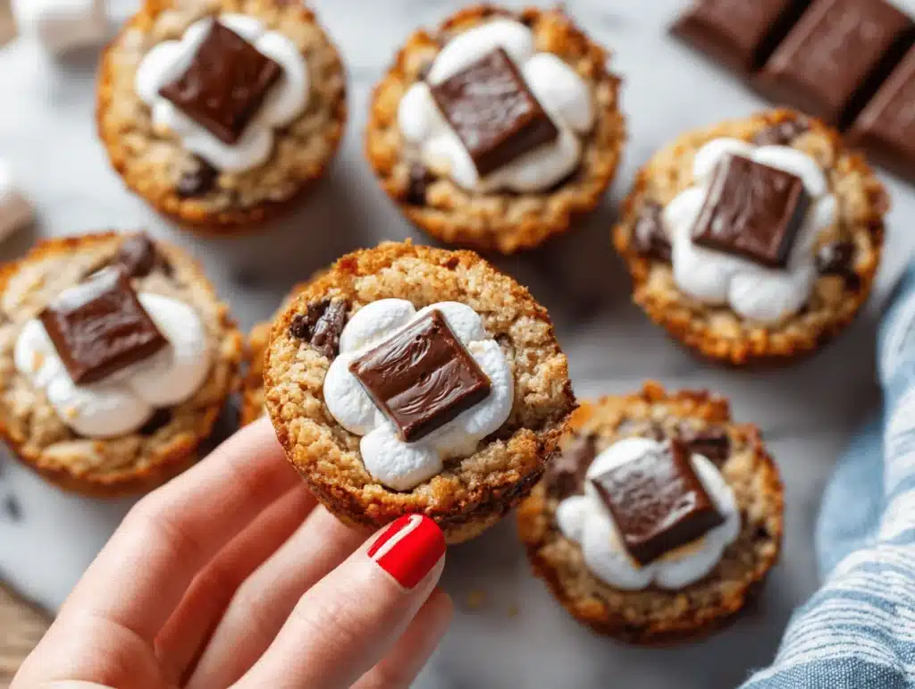 SMores Cookie Cups - featured image