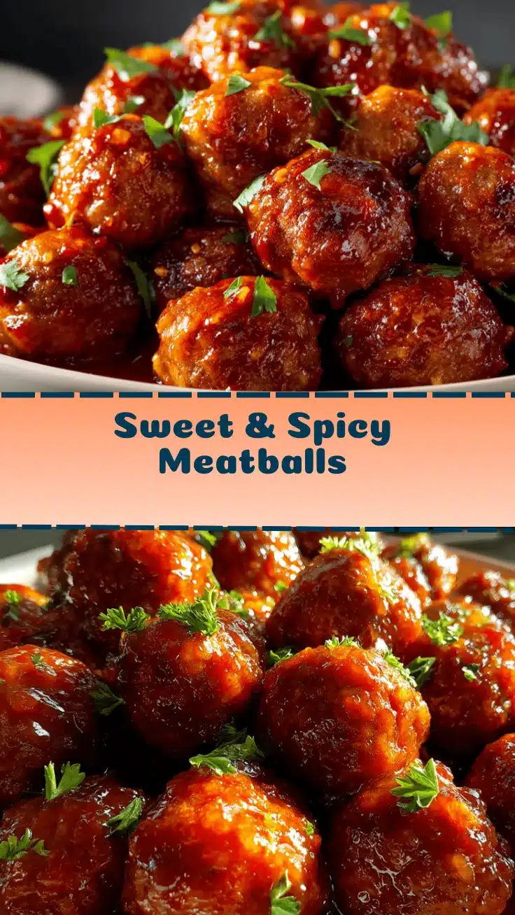 sweet and spicy meatballs recipe