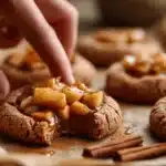 vegan apple pie cookies - featured image