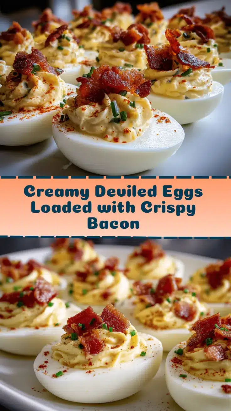 deviled eggs with bacon bits recipe