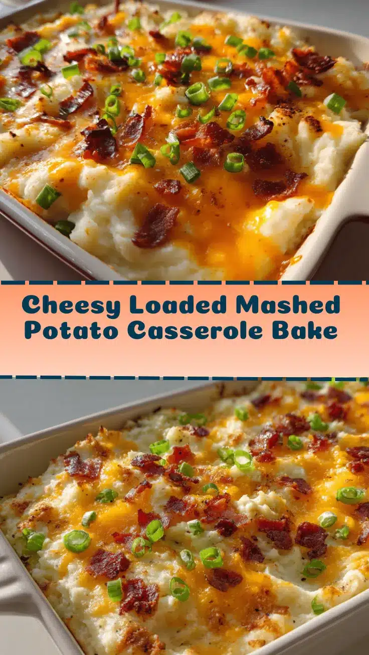 loaded mashed potato casserole recipe
